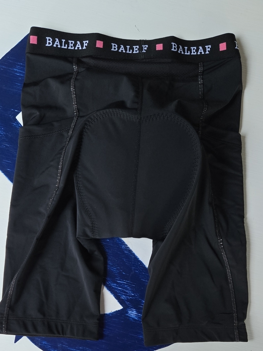 Baleaf Black Padded Biker Shorts Size Small - Picture 2 of 9